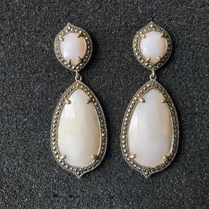 Quartz earrings